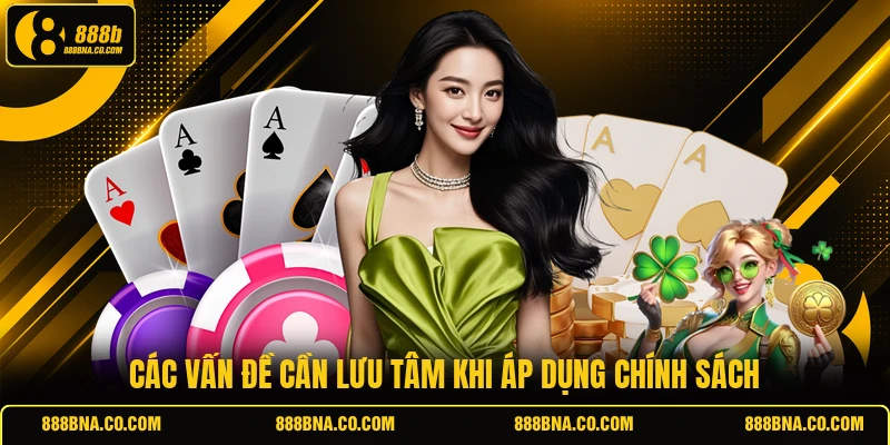 Các vấn đề cần lưu tâm khi áp dụng chính sách