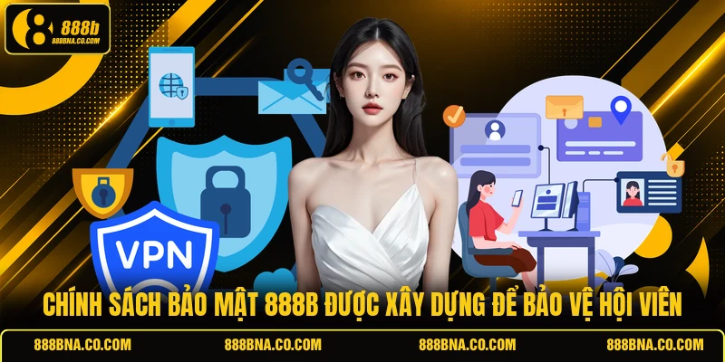 Chính sách bảo mật 888B được xây dựng để bảo vệ hội viên